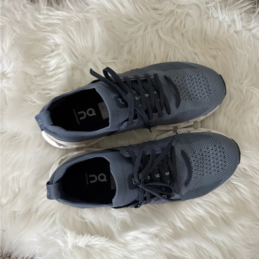 On Running Shoe Cloudswift 3 in blue and white - Picture 2 of 14